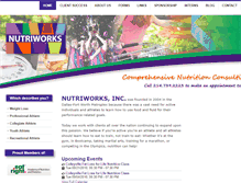 Tablet Screenshot of nutriworkscnc.com